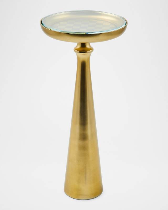 Checked Cocktail Table